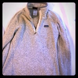 Patagonia xs three quarter zip up